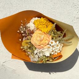 ミニ花束 (オレンジ系)