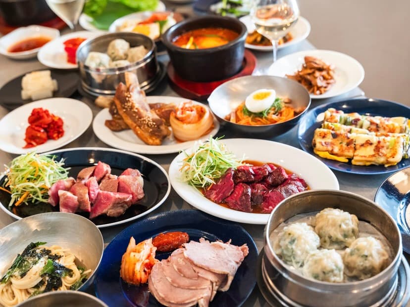恵比寿の夜景もコースの一部！韓国料理と摩天楼を味わう39階の二人時間[ペア]