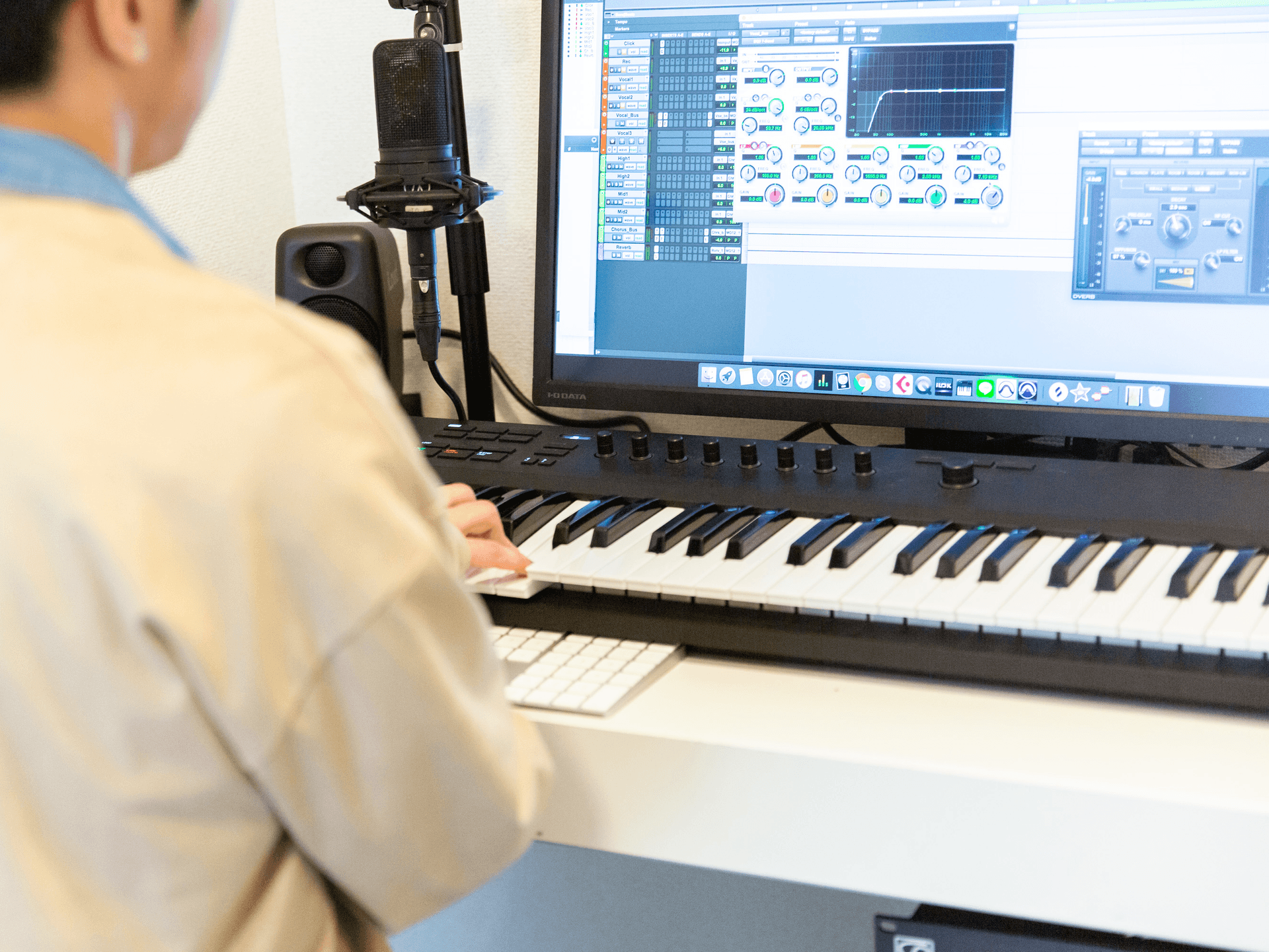 自作曲や歌声を心斎橋から発信！専属講師と音楽の世界へ踏み出す90分のイメージ2