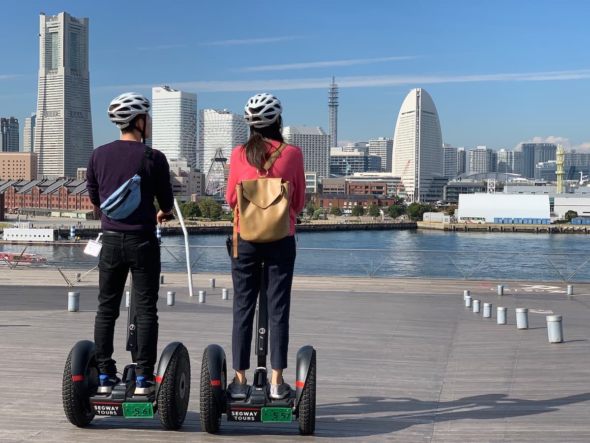 みなとみらいの名所巡りをセグウェイで！それは知らない横浜に出会う休日のイメージ3