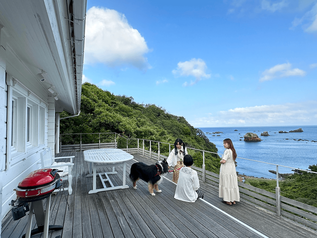 ホテル四季の蔵 高台から海を臨む 貸切温泉のペットリゾート
