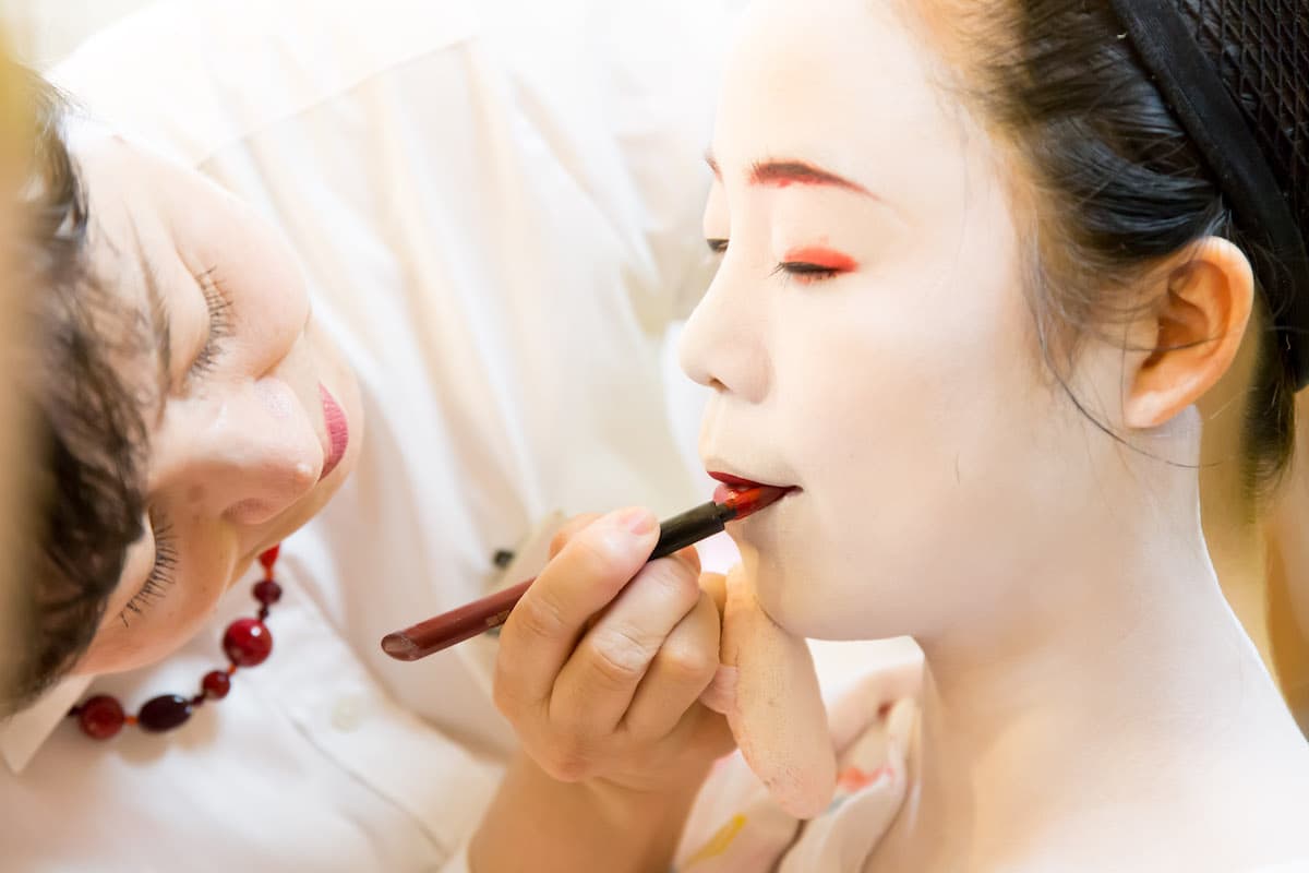 古都京都での舞妓体験をカップルで！「目線ください」な本格撮影会も楽しいのイメージ2