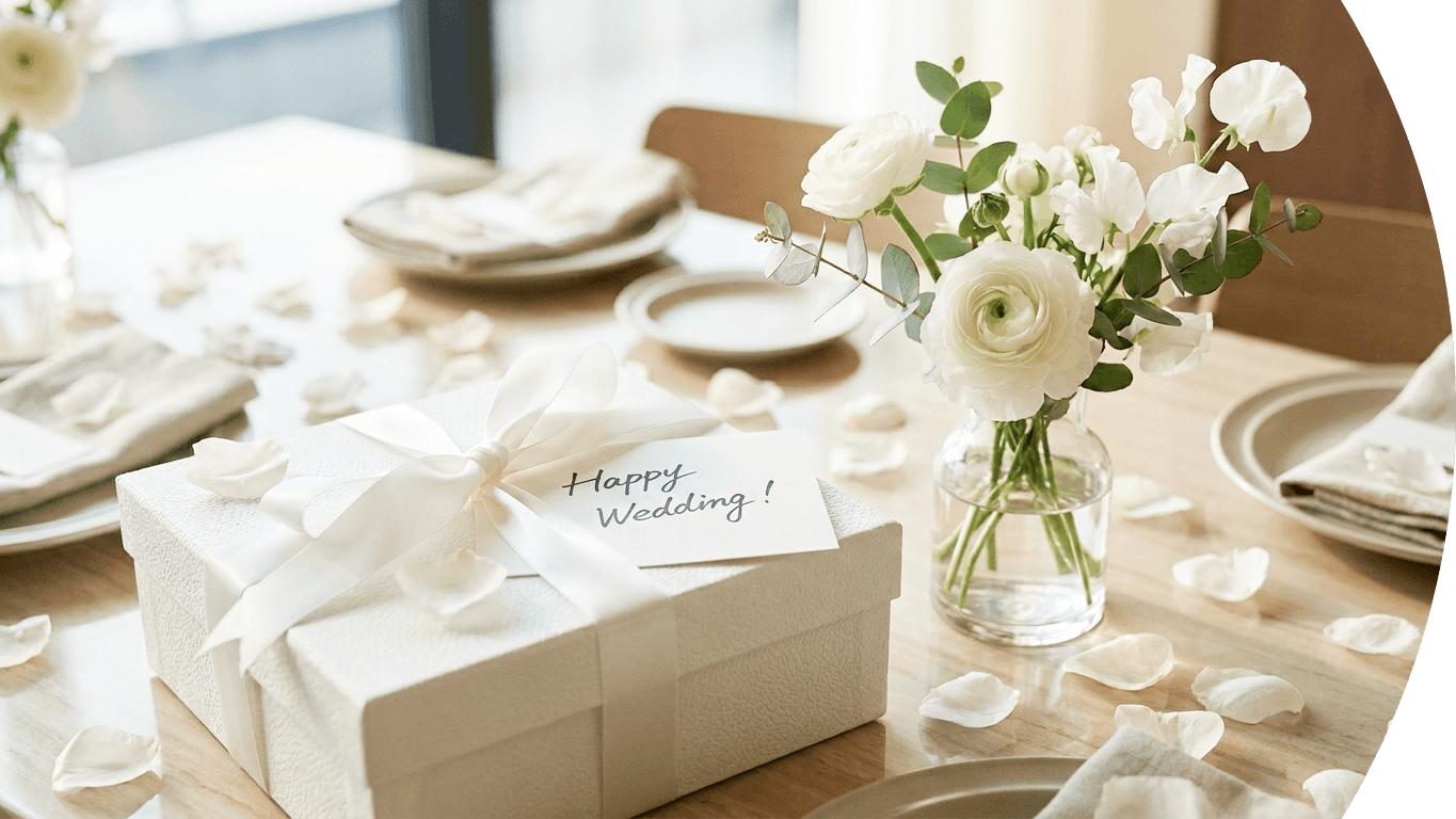 結婚祝いのプレゼント体験ギフト・カタログギフト
