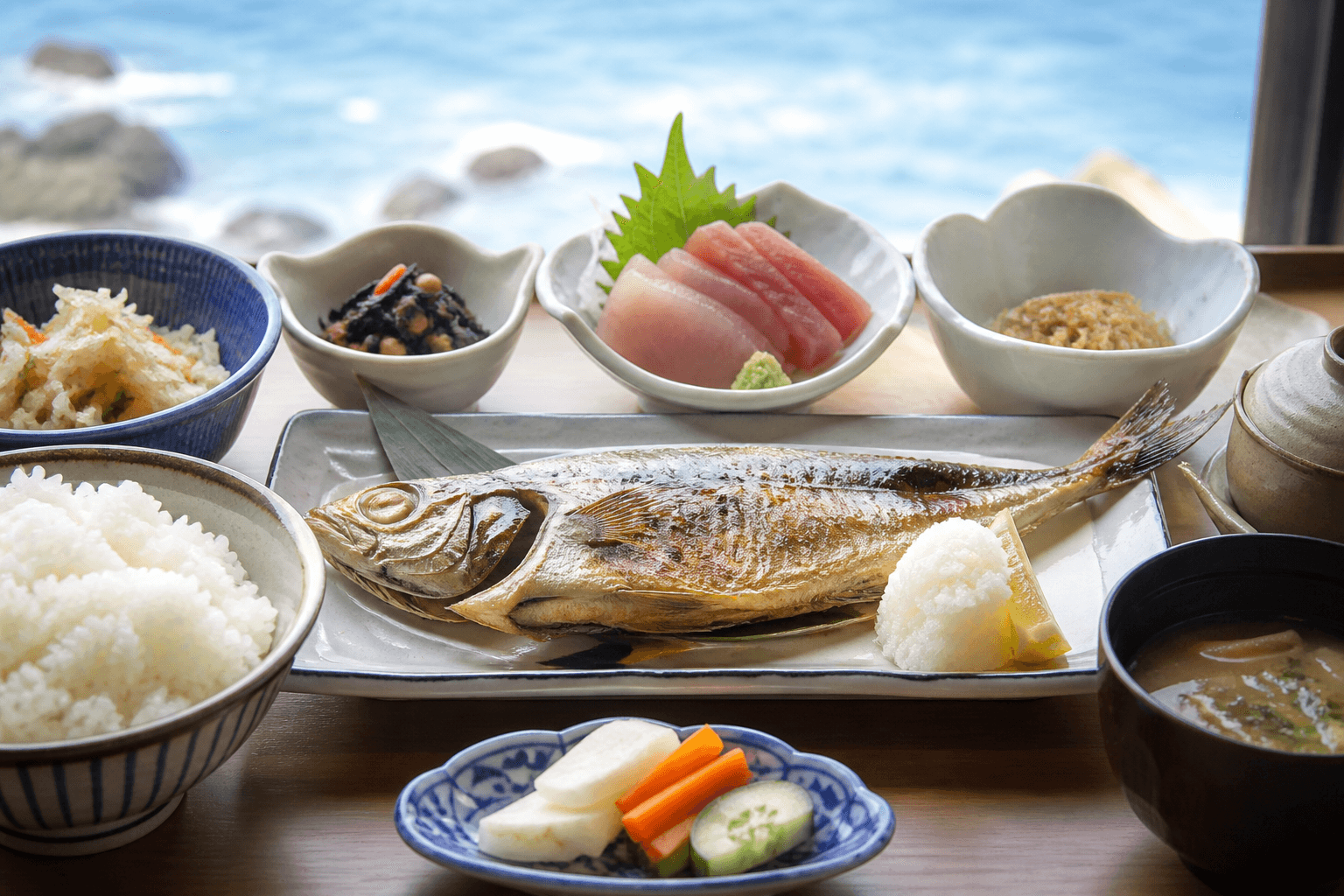 伊東の地魚ランチ