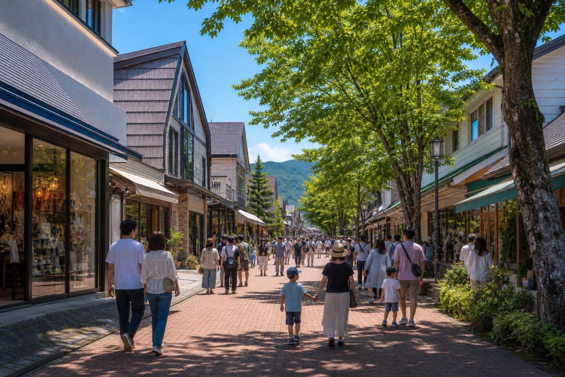 旧軽井沢銀座通り