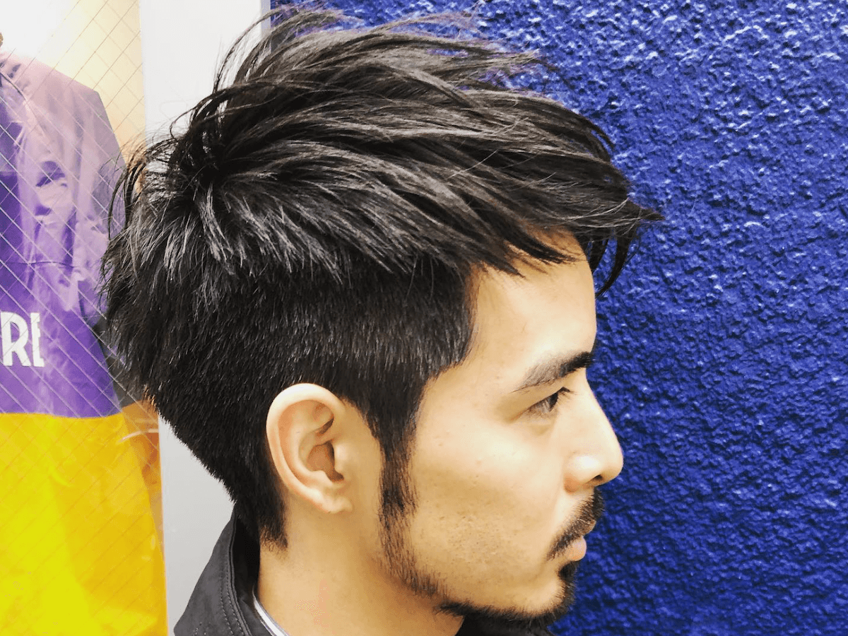 ギャル男ではない外国人風メンズヘアも得意。