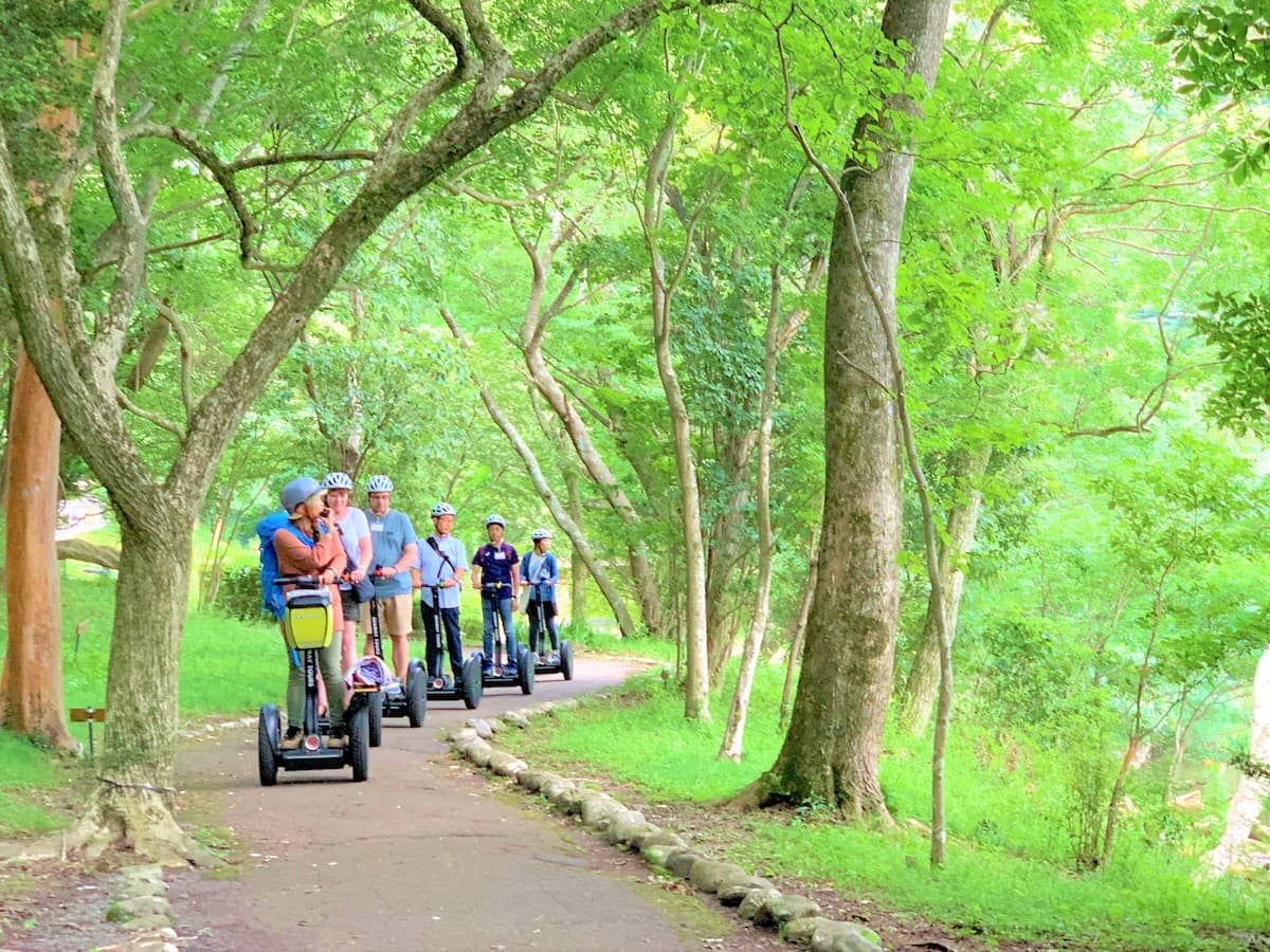 箱根芦ノ湖のパワースポットをセグウェイで!それは神の森に導かれる休日
